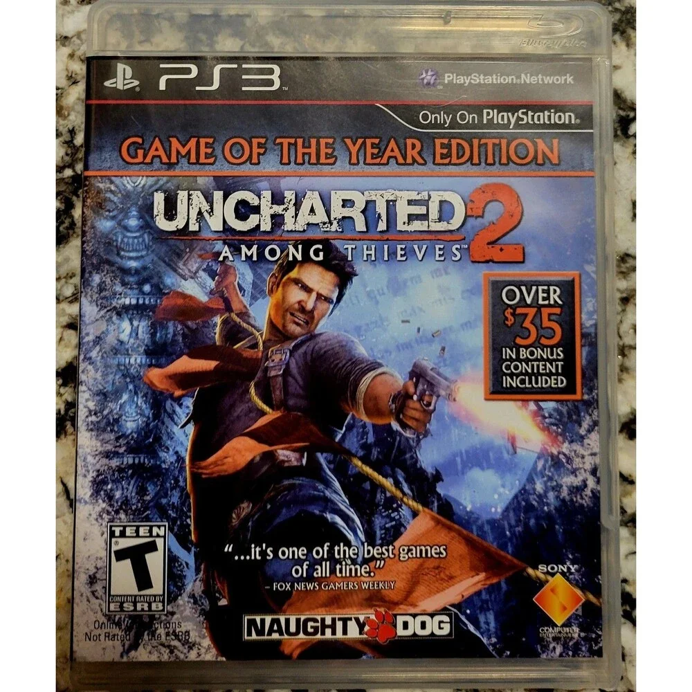 Sony PlayStation 3 PS3: Uncharted 2: Among Thieves -- Game of the Year Edition